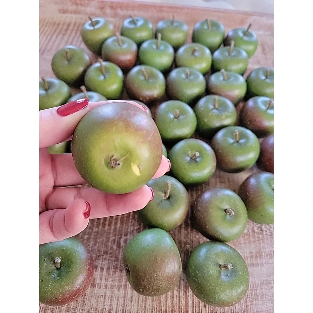 Apples Green Red Mini Vase Filler Bowl Decor